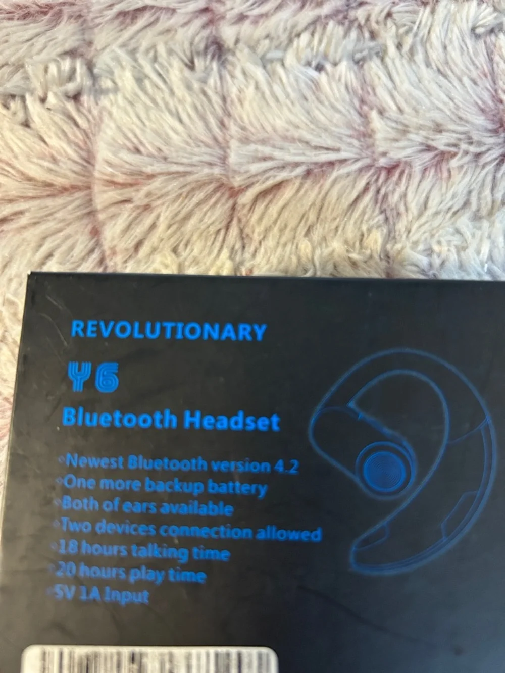 YUWISS Bluetooth Headset 36Hrs Playtime new